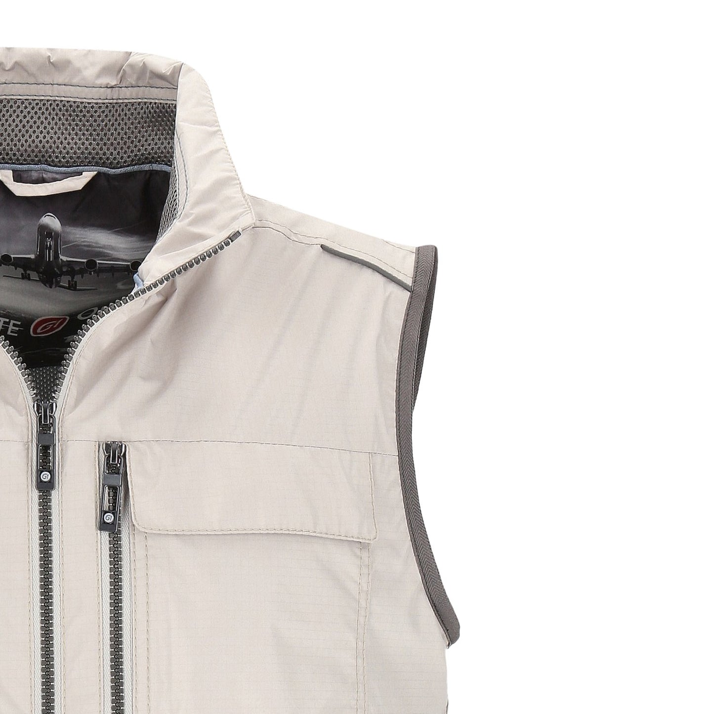 Gate One Herren Weste in beige