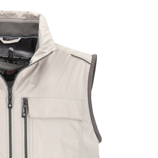Gate One Herren Weste in beige