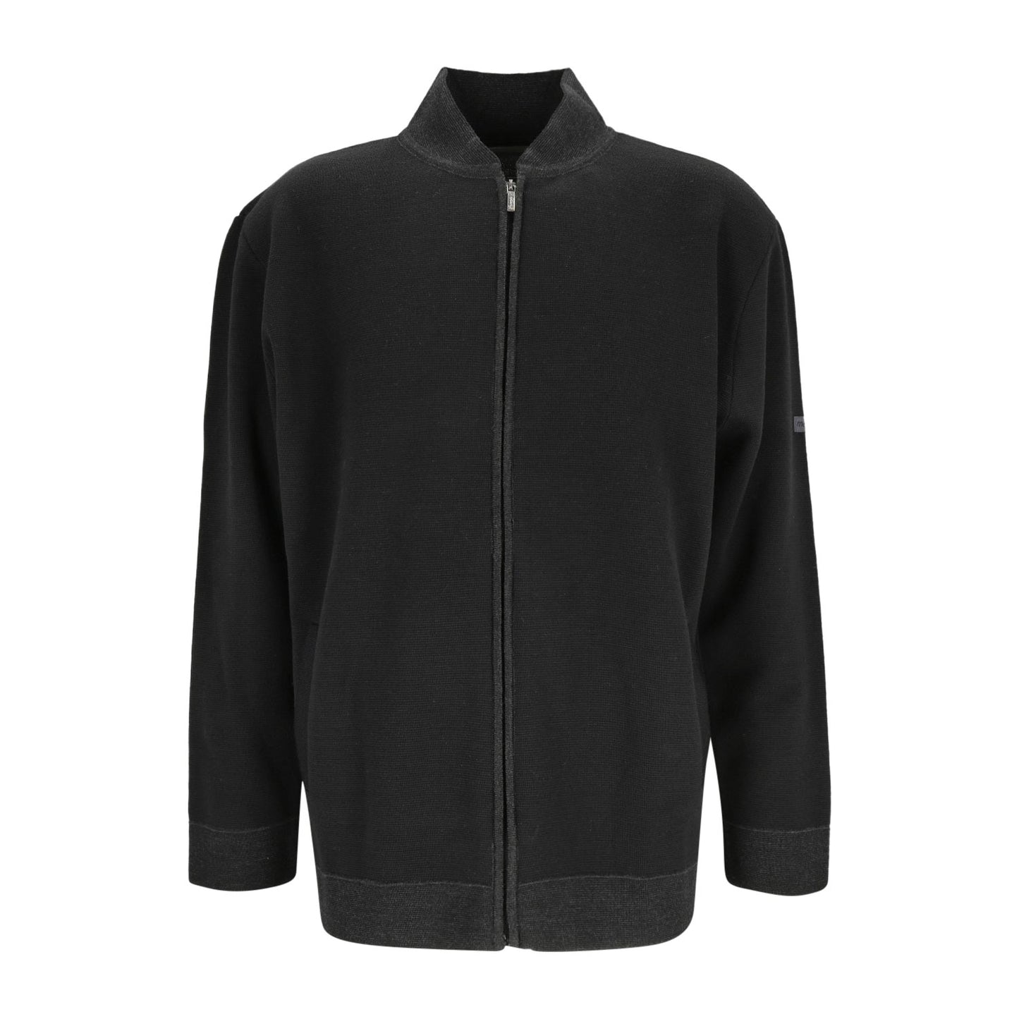 Mode Monte Carlo Herren Strickjacke in schwarz