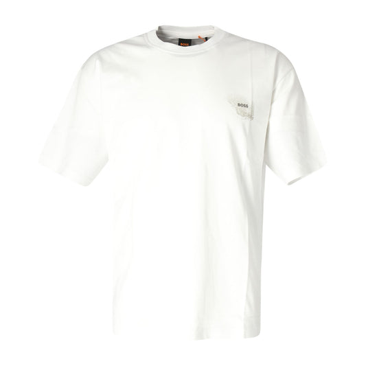 BOSS Herren T-Shirt in weiß