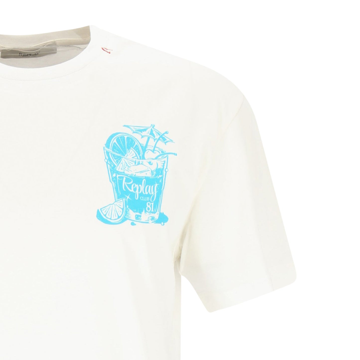 Replay Herren T-Shirt in weiß