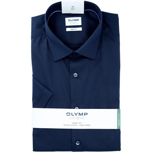 Olymp_BF Herren Hemd in blau