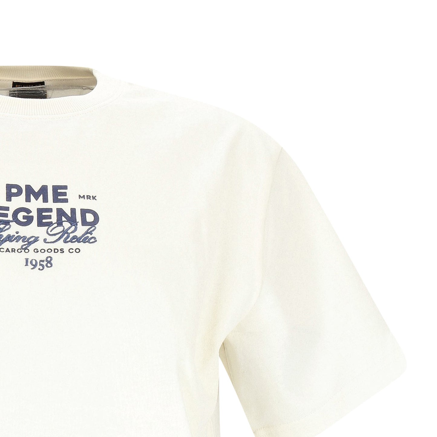 PME Legend Herren T-Shirt in weiß