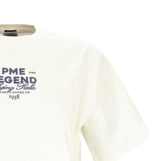 PME Legend Herren T-Shirt in weiß