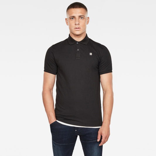 GStar Herren Poloshirt in schwarz