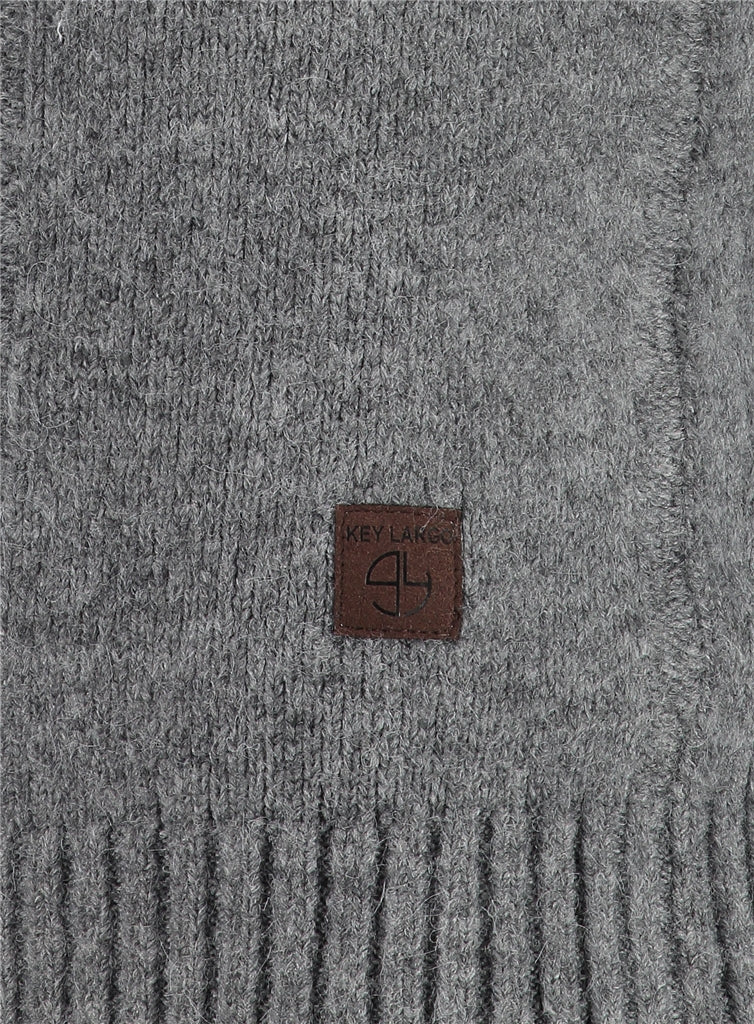 Key Largo Herren Pullover in grau