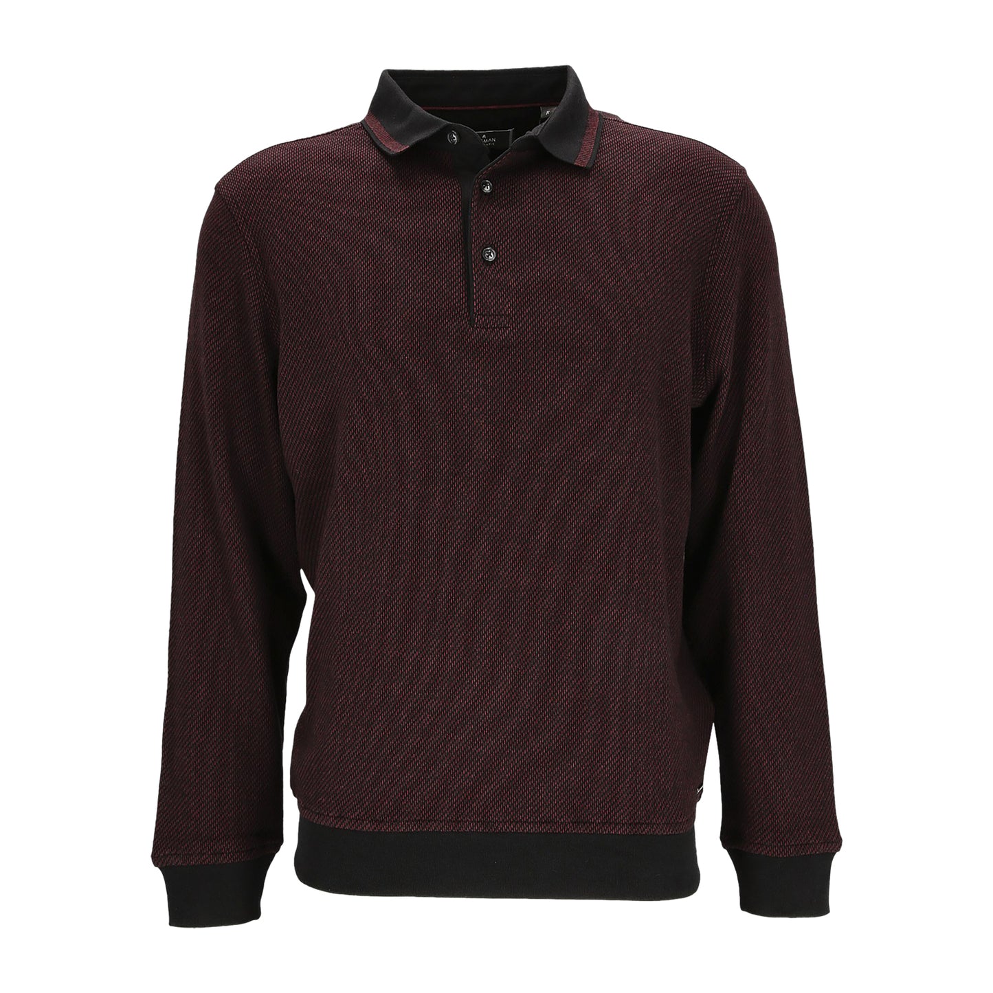 Ragman Herren Pullover in schwarz