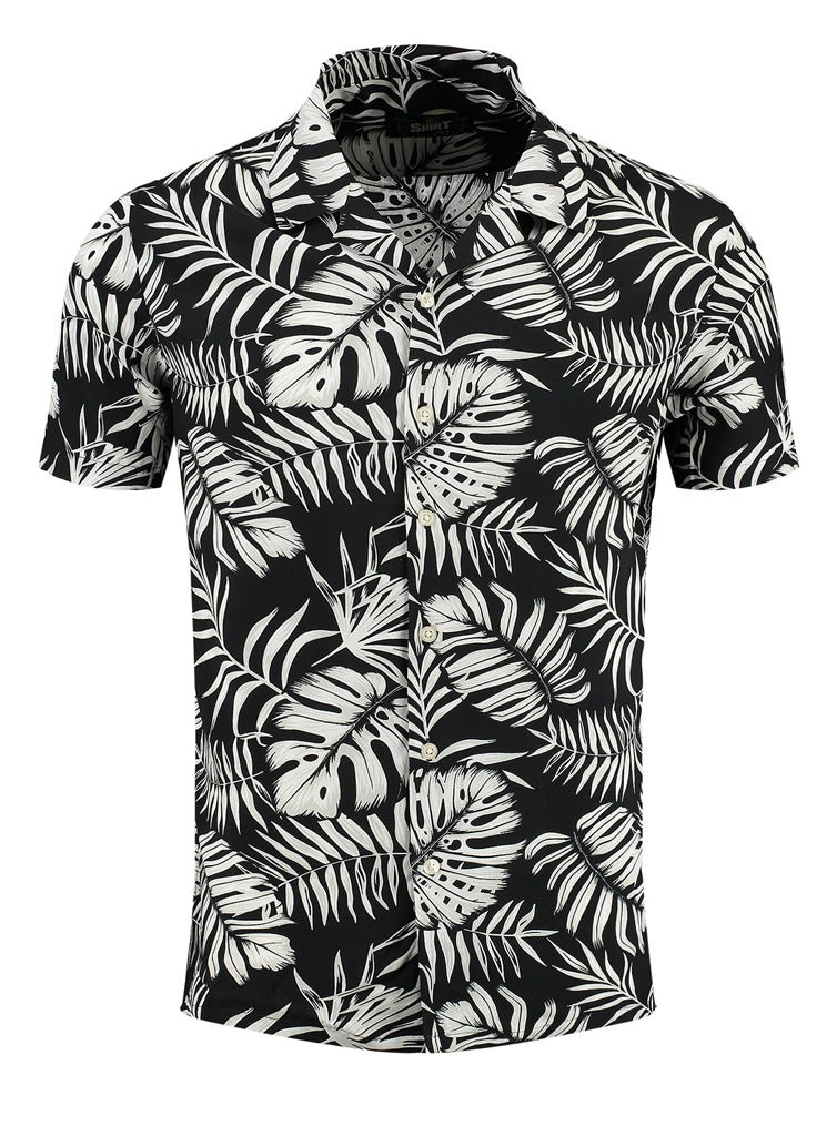 Key Largo Herren Hemd in schwarz