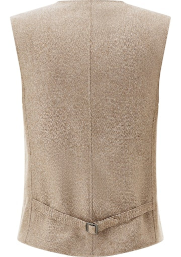 Carl Gross Herren Weste in beige