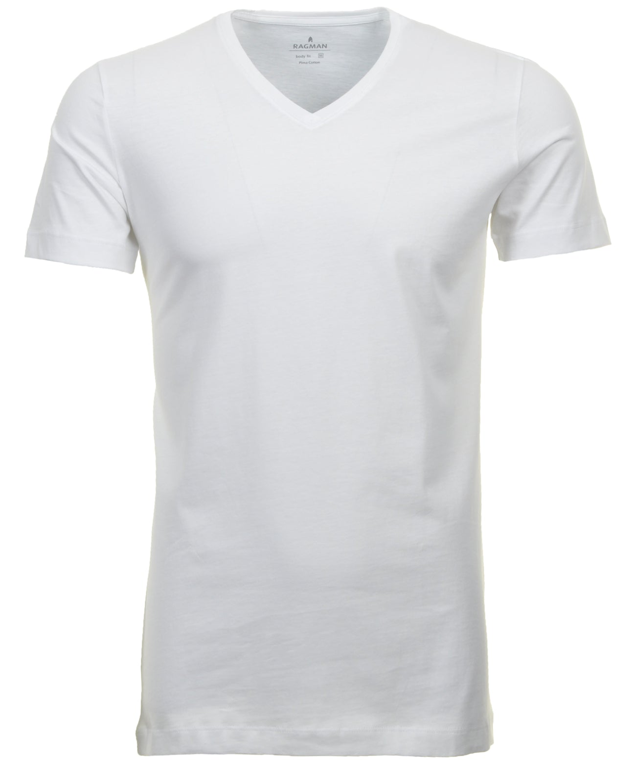 Ragman Unisex T-Shirt in weiß