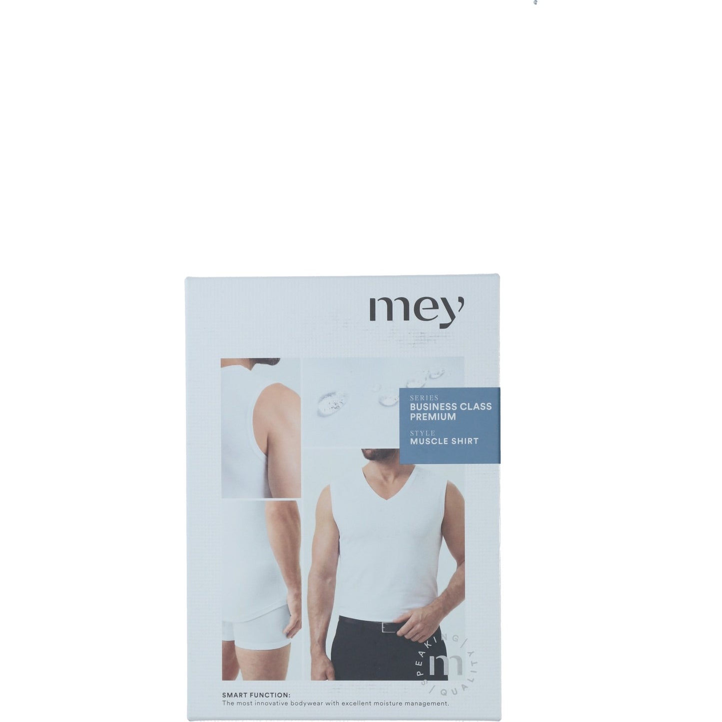 Mey Herren Unterhemd in weiß