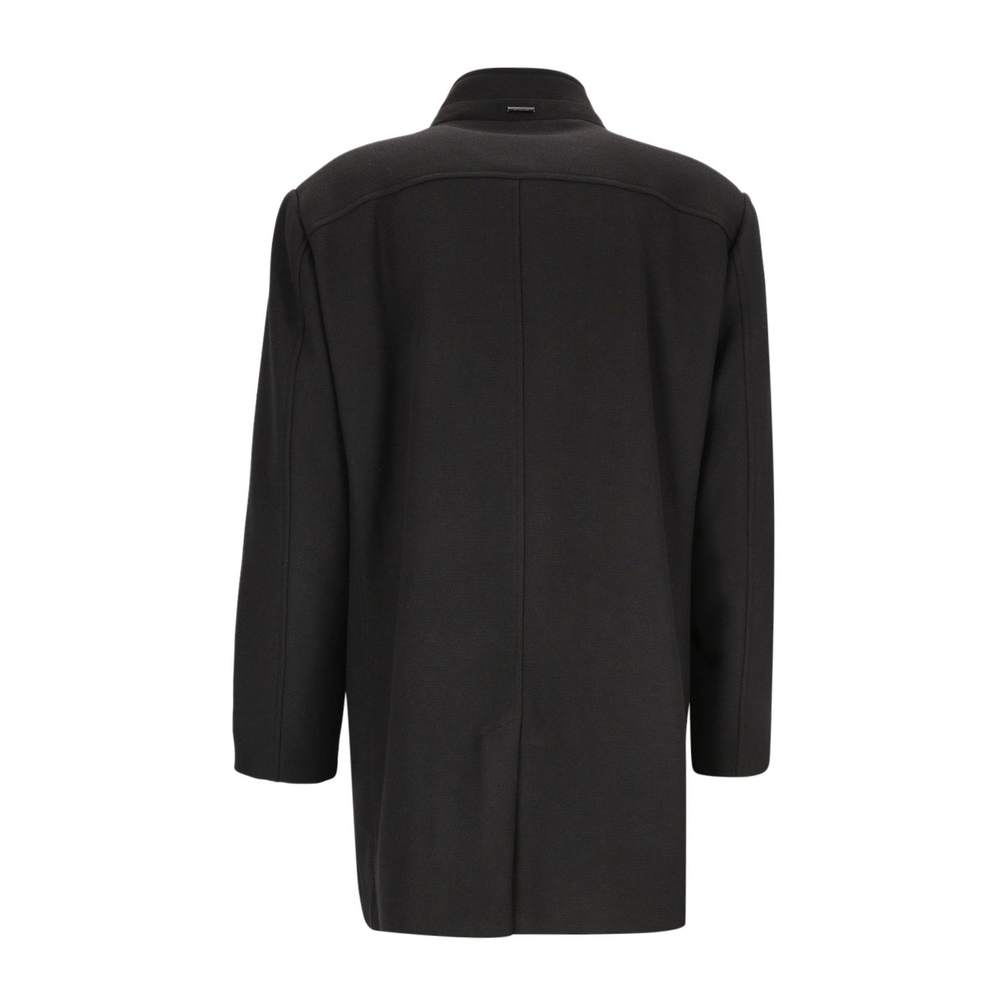 Roy Robson Herren Mantel in schwarz