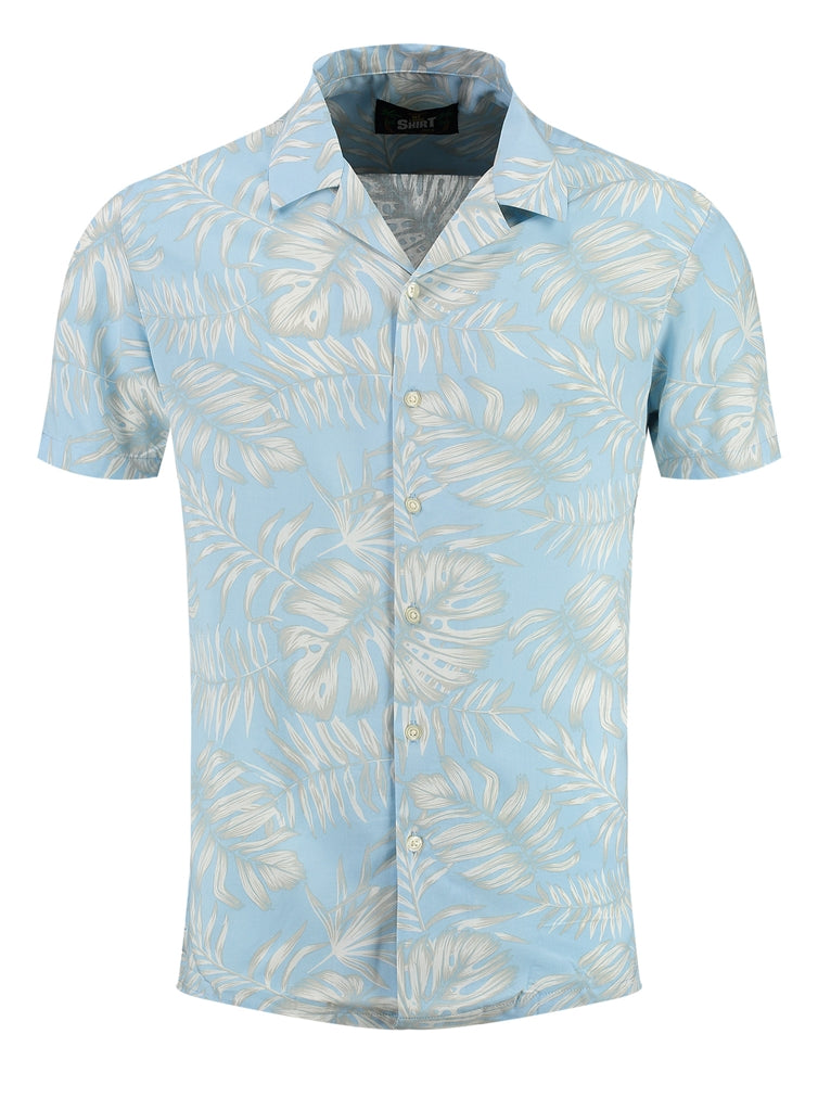 Key Largo Herren Hemd in blau