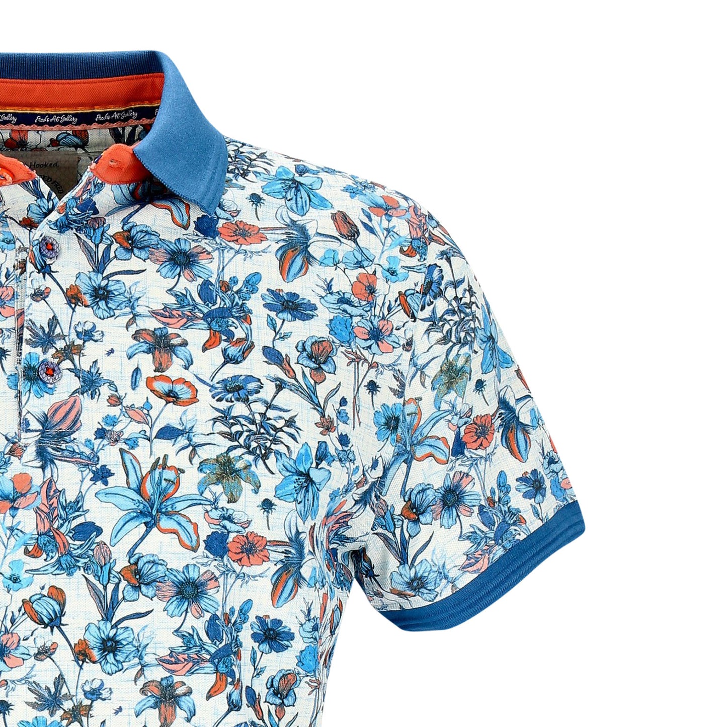 a Fish named Fred Herren Poloshirt in türkis