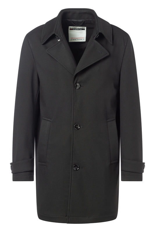Strellson-Swiss Cross Herren Mantel in schwarz
