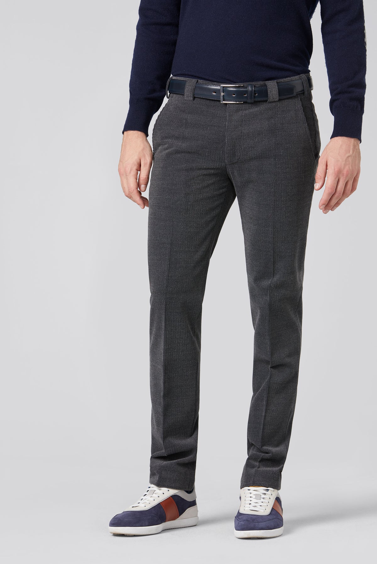 Meyer Hosen Herren  in grau