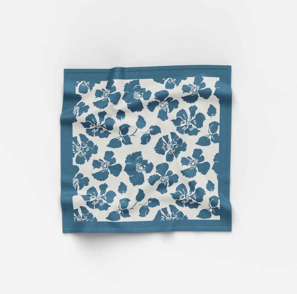 Olymp Herren Tucher / Schal in blau