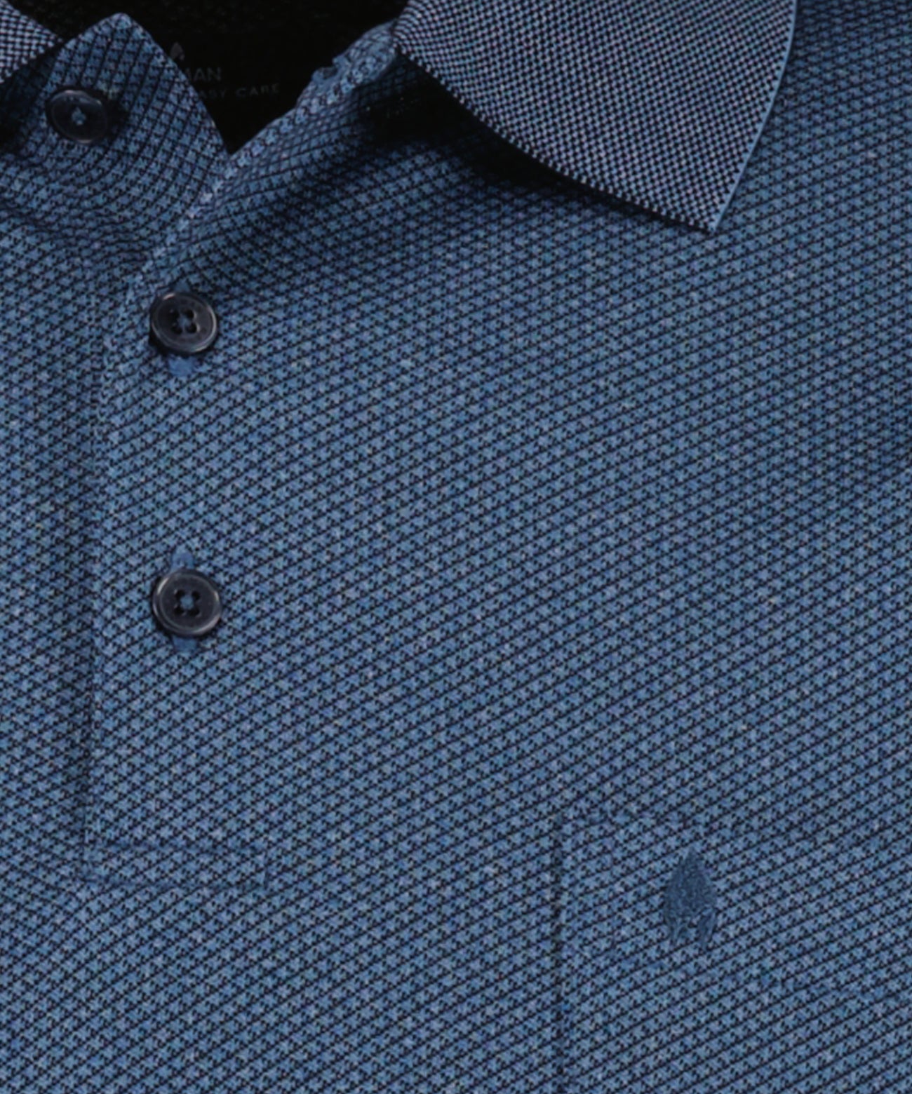 Ragman Herren Poloshirt in blau