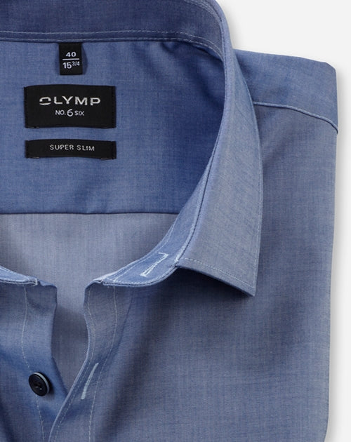 Olymp_SF Herren Hemd in blau