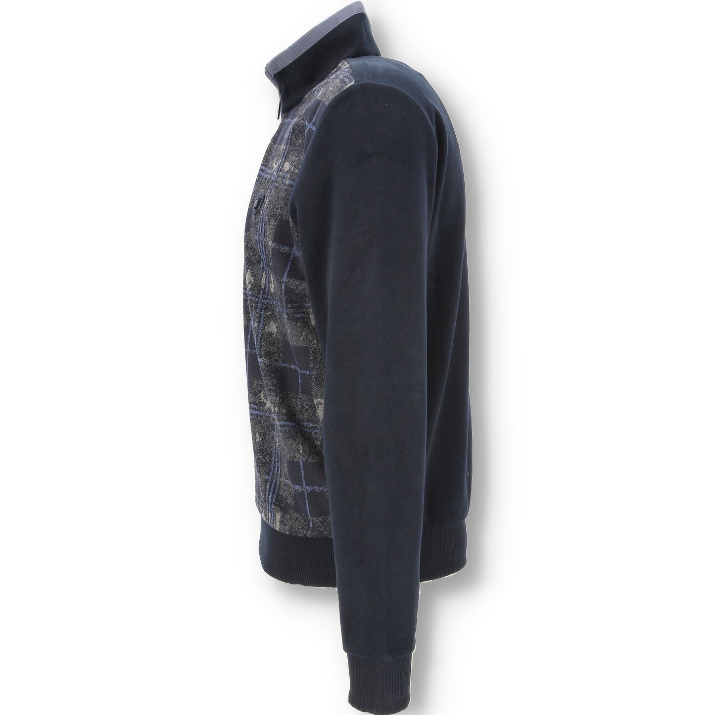 Mode Monte Carlo Herren Sweat-Shirt in blau