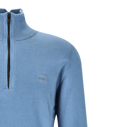 BOSS Herren Pullover in blau