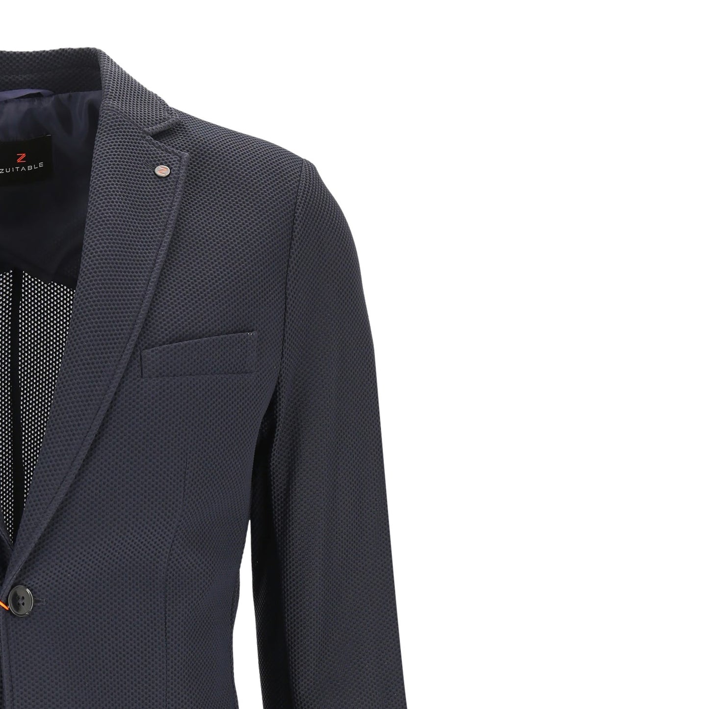 Zuitable_BF (BodyFit) Herren Sakko in blau