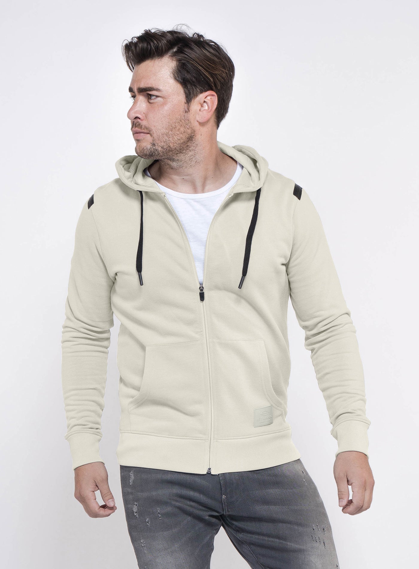Key Largo Herren Sweat-Jacke in grau