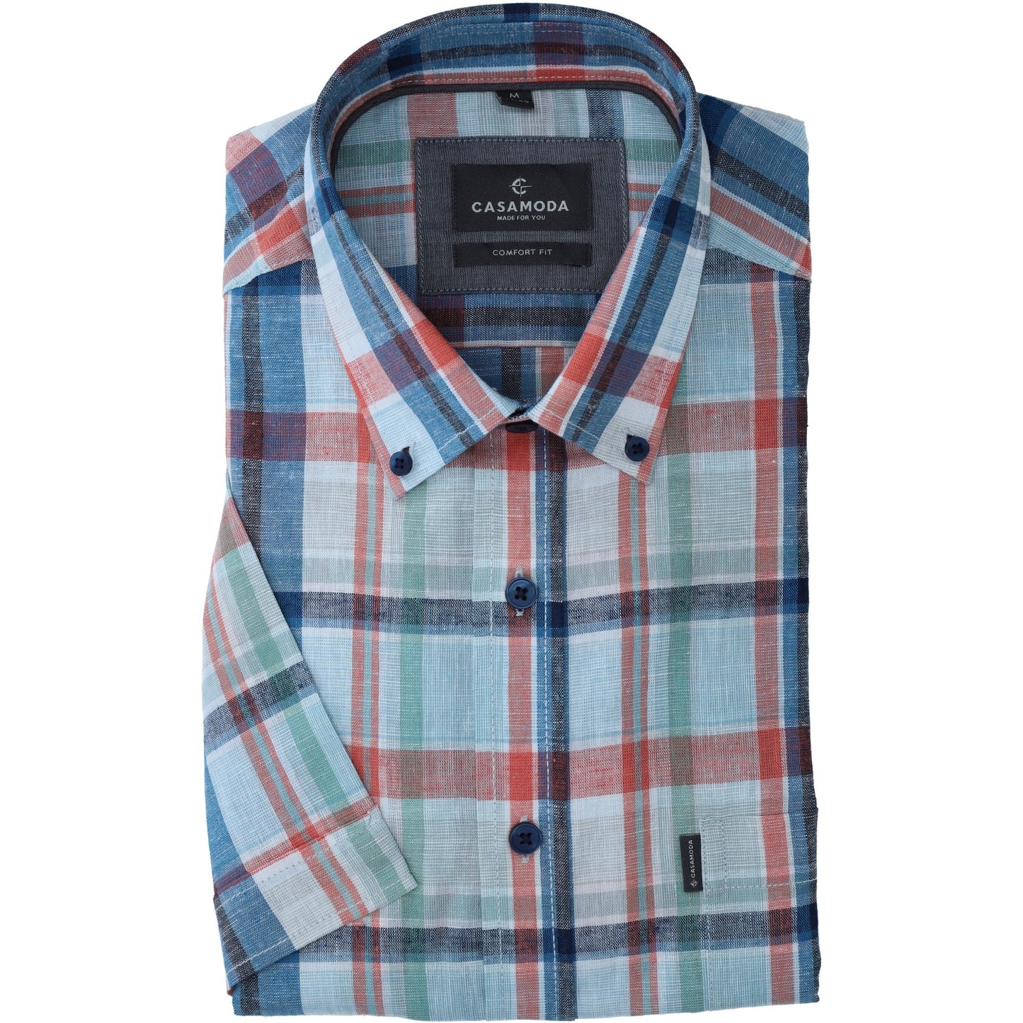 Casa Moda Herren Hemd in blau