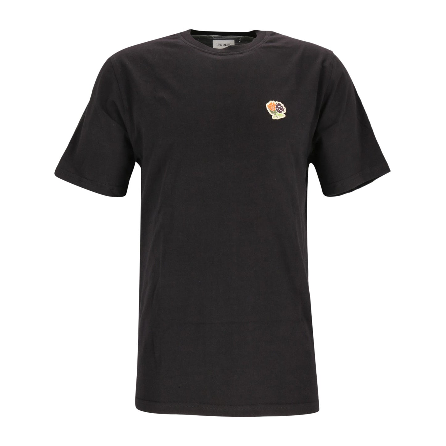 Les Deux Herren T-Shirt in schwarz