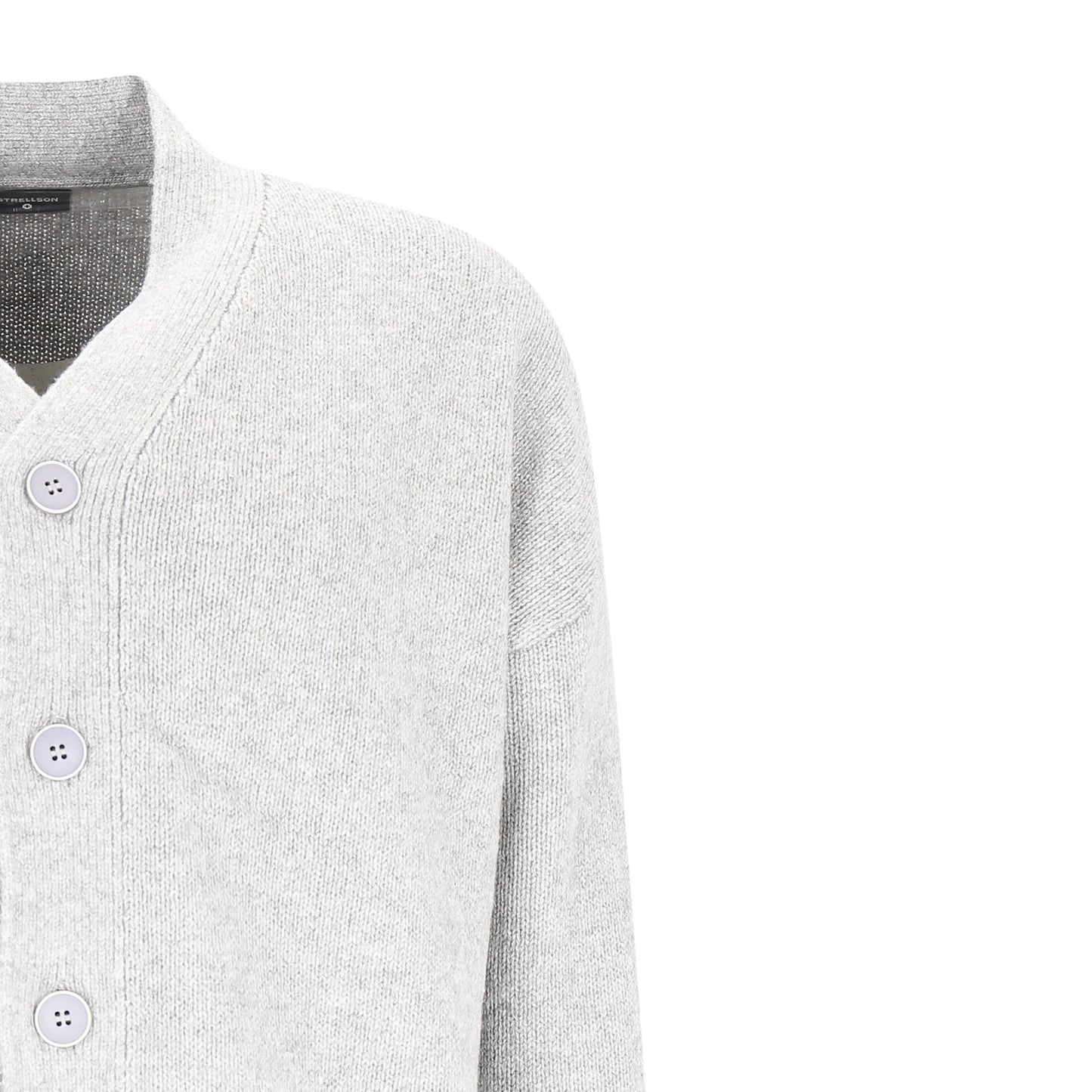 Strellson-Swiss Cross Herren Strickjacke in grau
