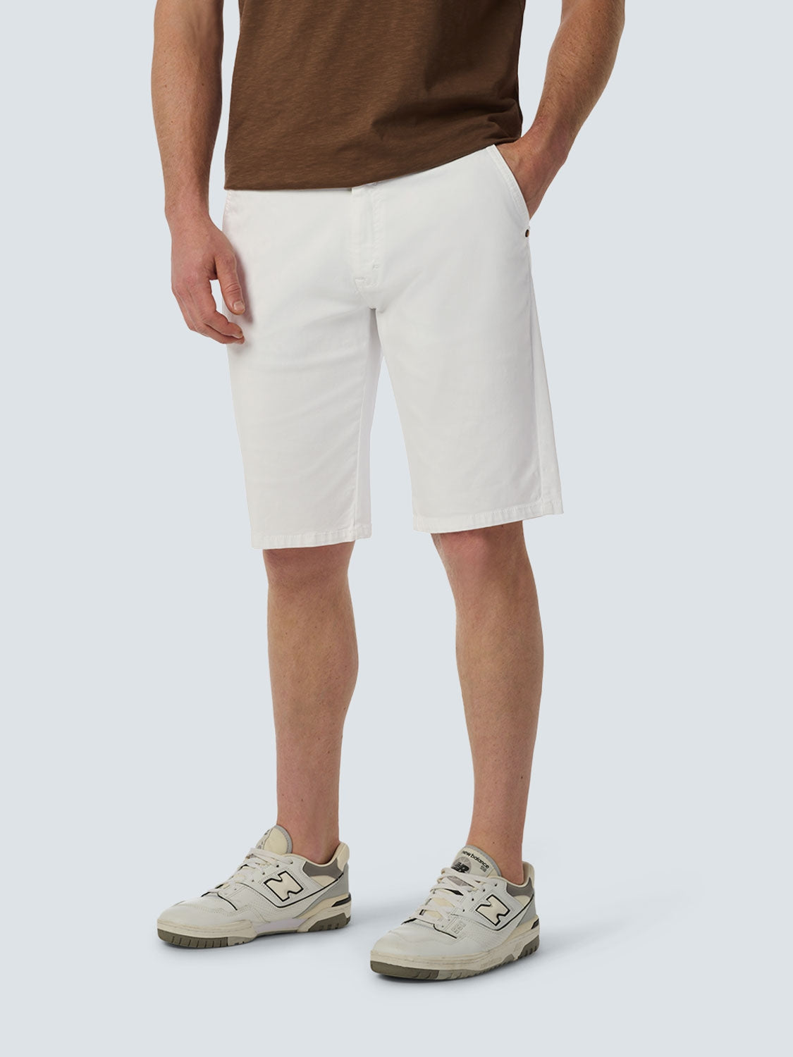NoExcess Herren Short in weiß