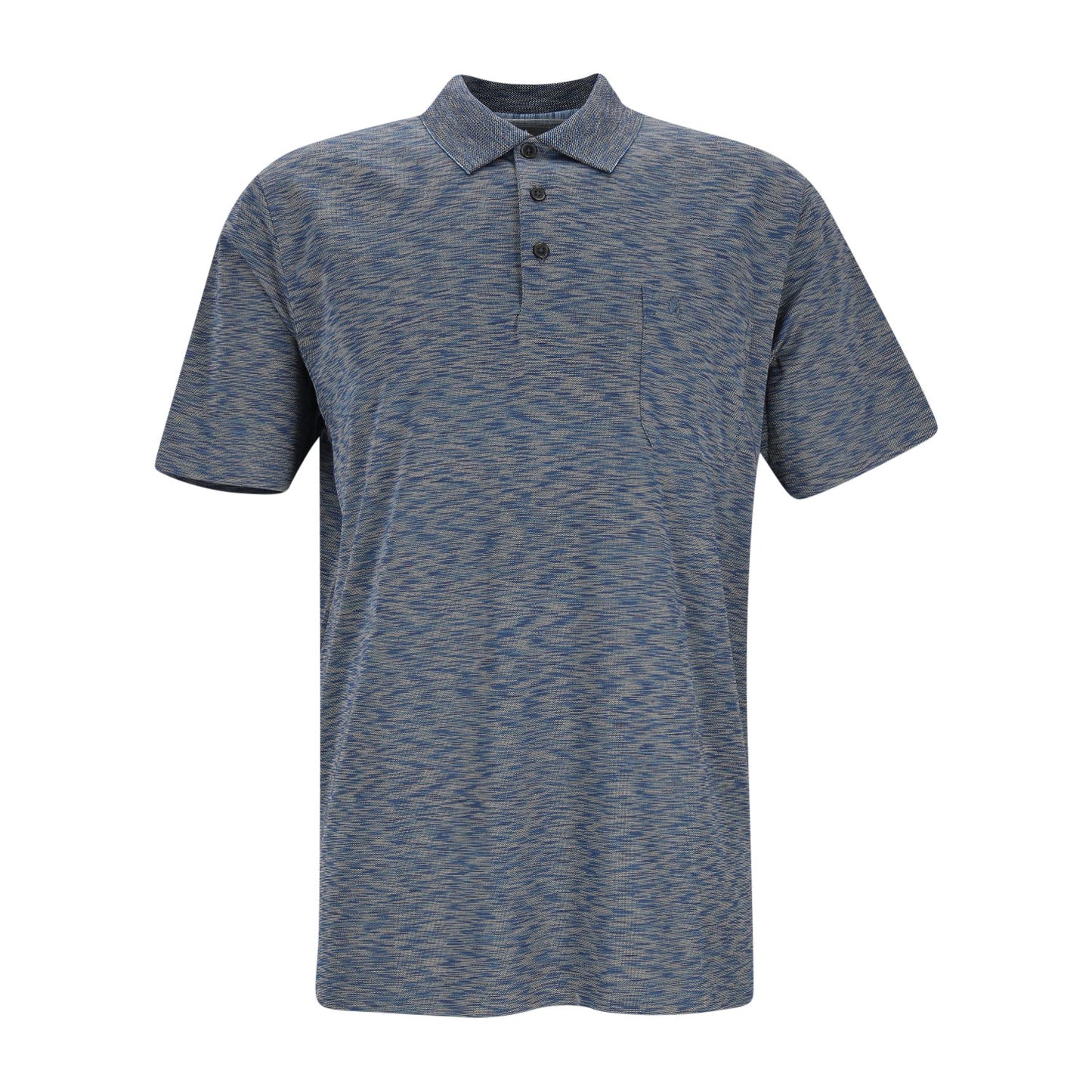 Ragman Herren Poloshirt in blau