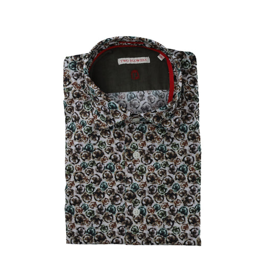 Two Flowers Herren  in khaki