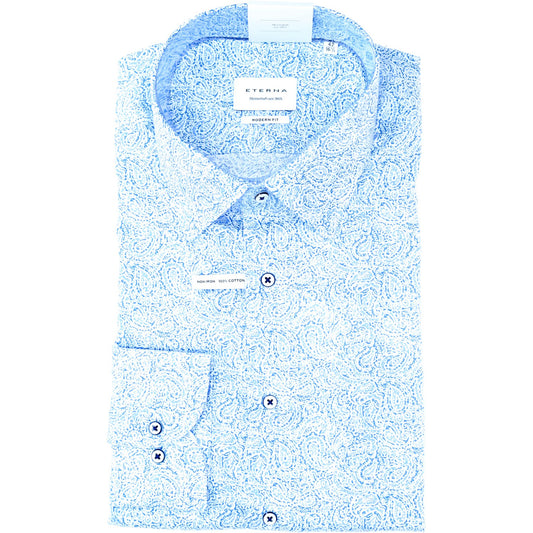 eterna Herren Hemd in blau
