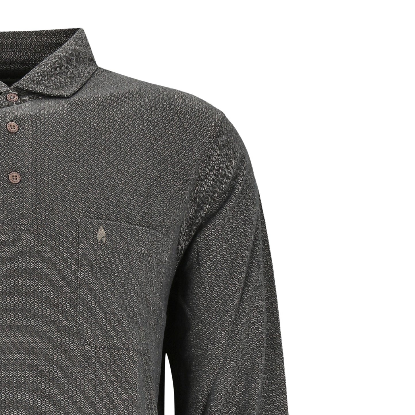 Ragman Herren Long Sleeve in sand