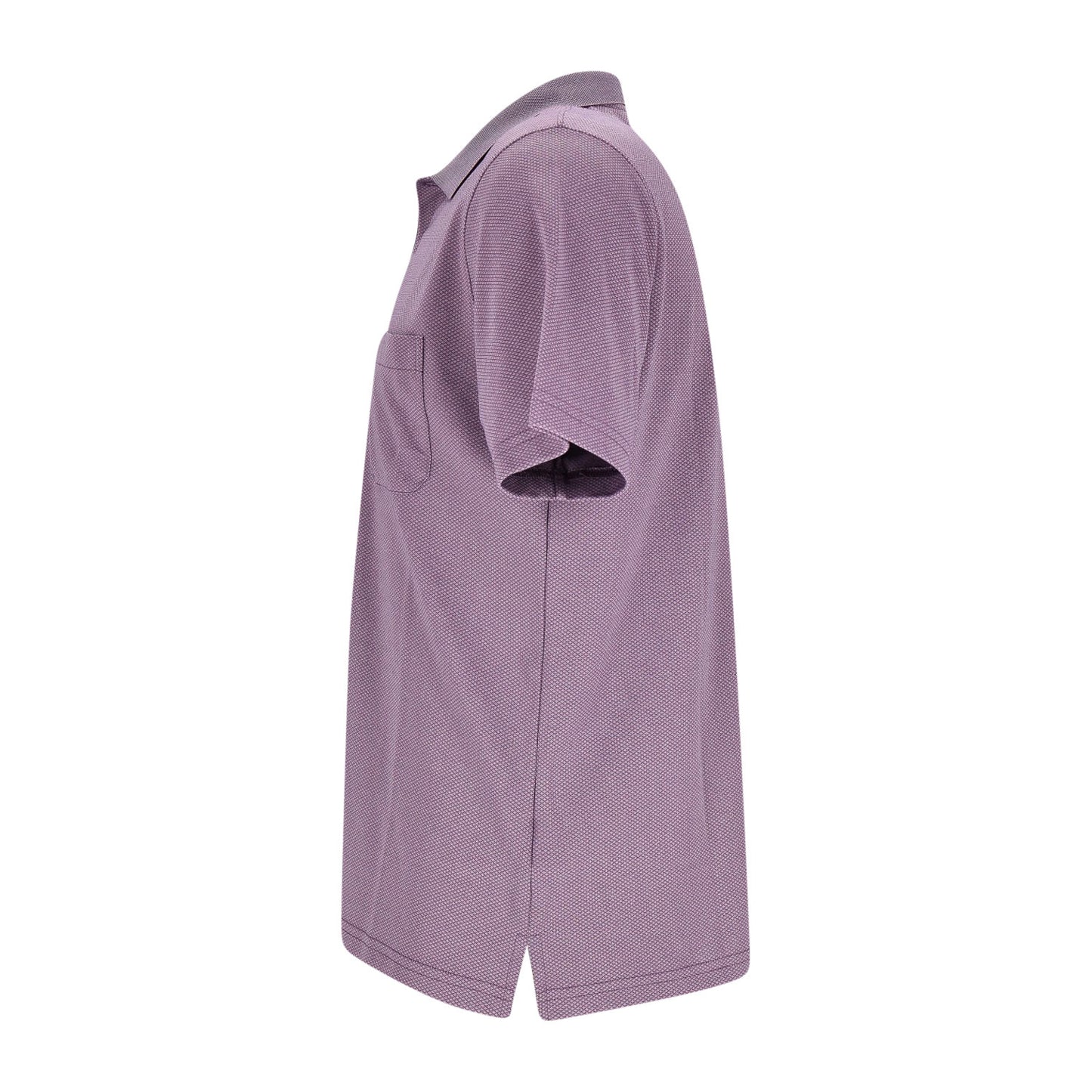 Ragman Herren Poloshirt in lila
