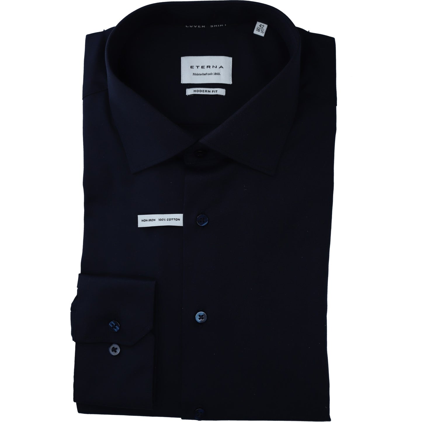 eterna Herren Hemd in blau