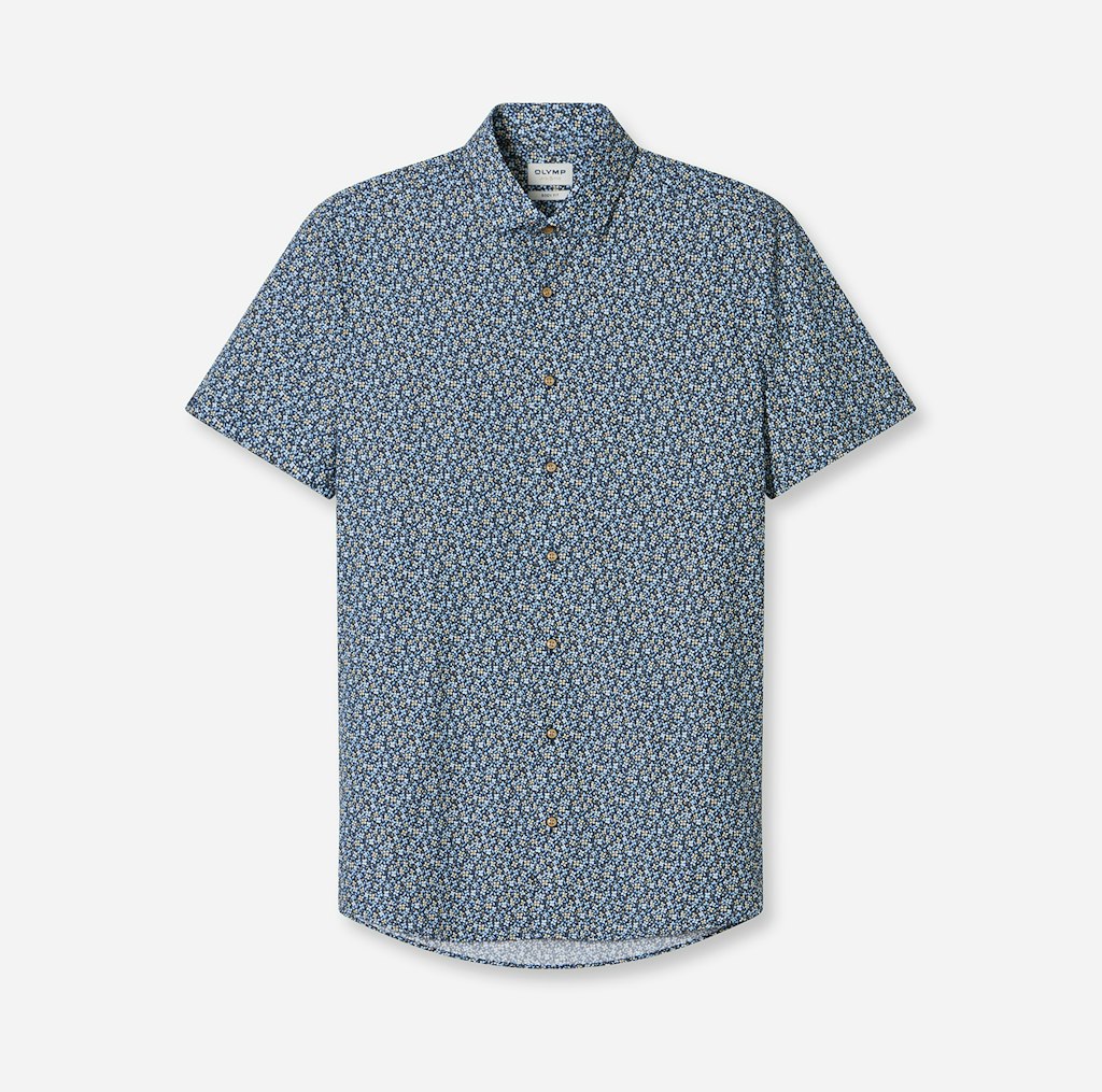 Olymp_BF Herren Hemd in blau