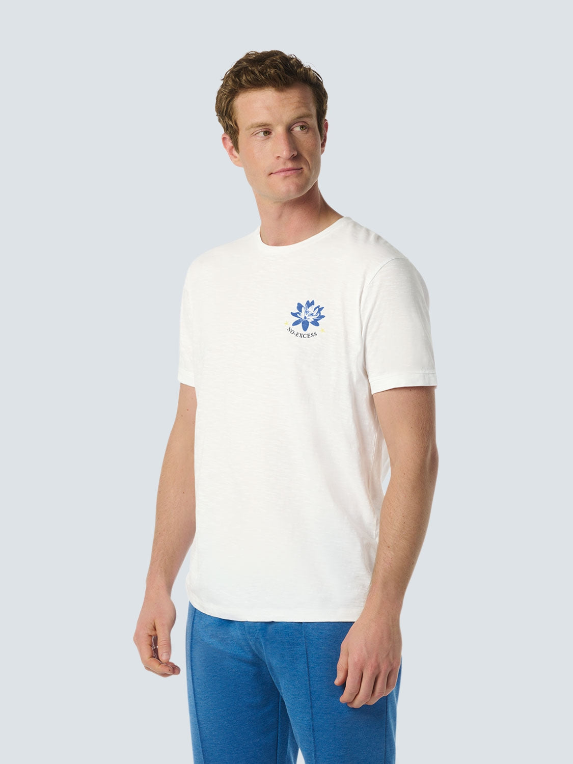 NoExcess Herren T-Shirt in weiß