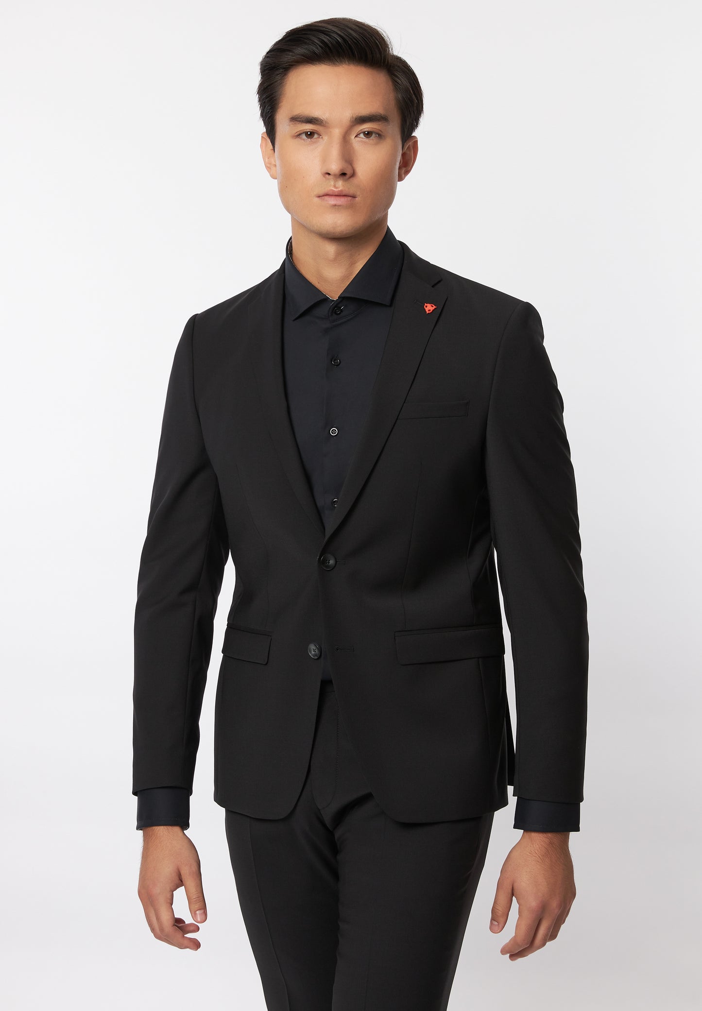 Roy Robson Herren Sakko in schwarz