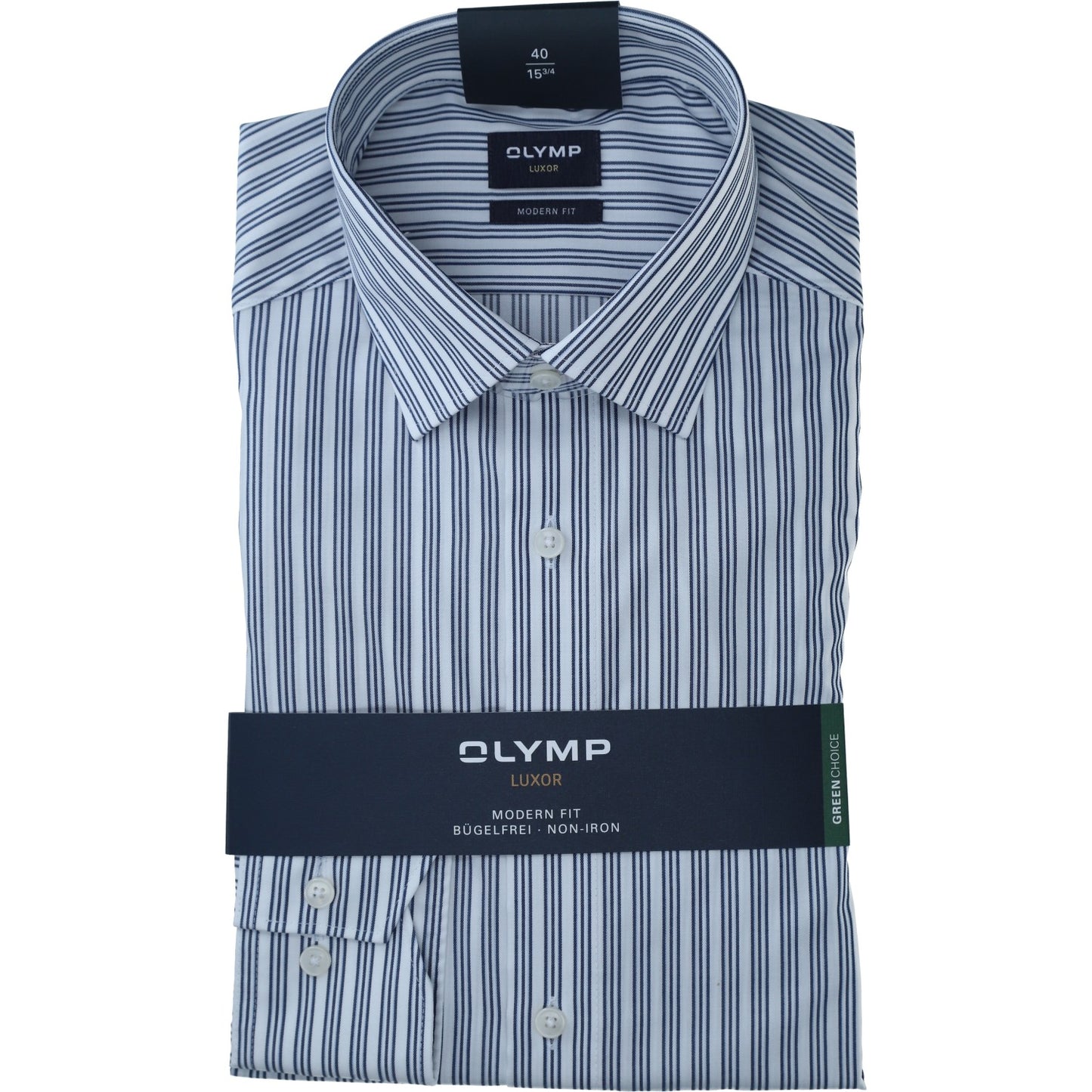 Olymp_MF Herren Hemd in blau