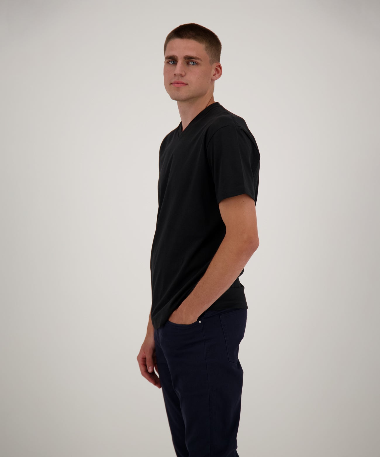 Ragman Unisex T-Shirt in schwarz