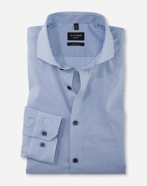 Olymp_SF Herren Hemd in blau