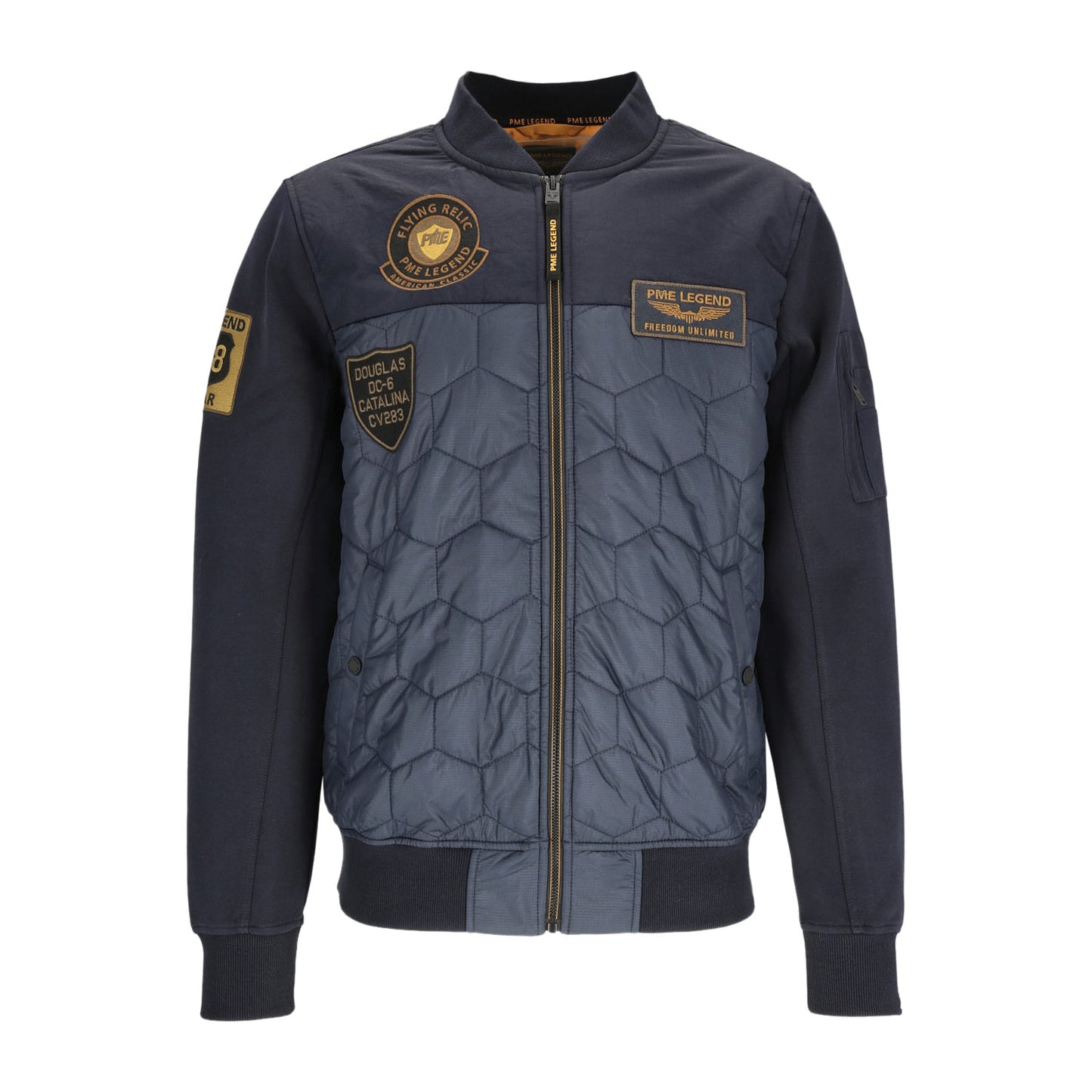 PME Legend Herren Sweat-Jacke in grau