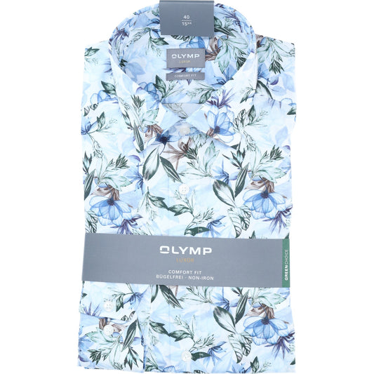 Olymp_CF Herren Hemd in blau