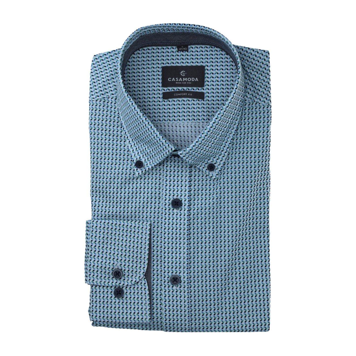 Casa Moda Herren Hemd in blau