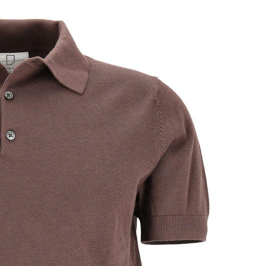 Born with Appetite Herren Poloshirt in braun