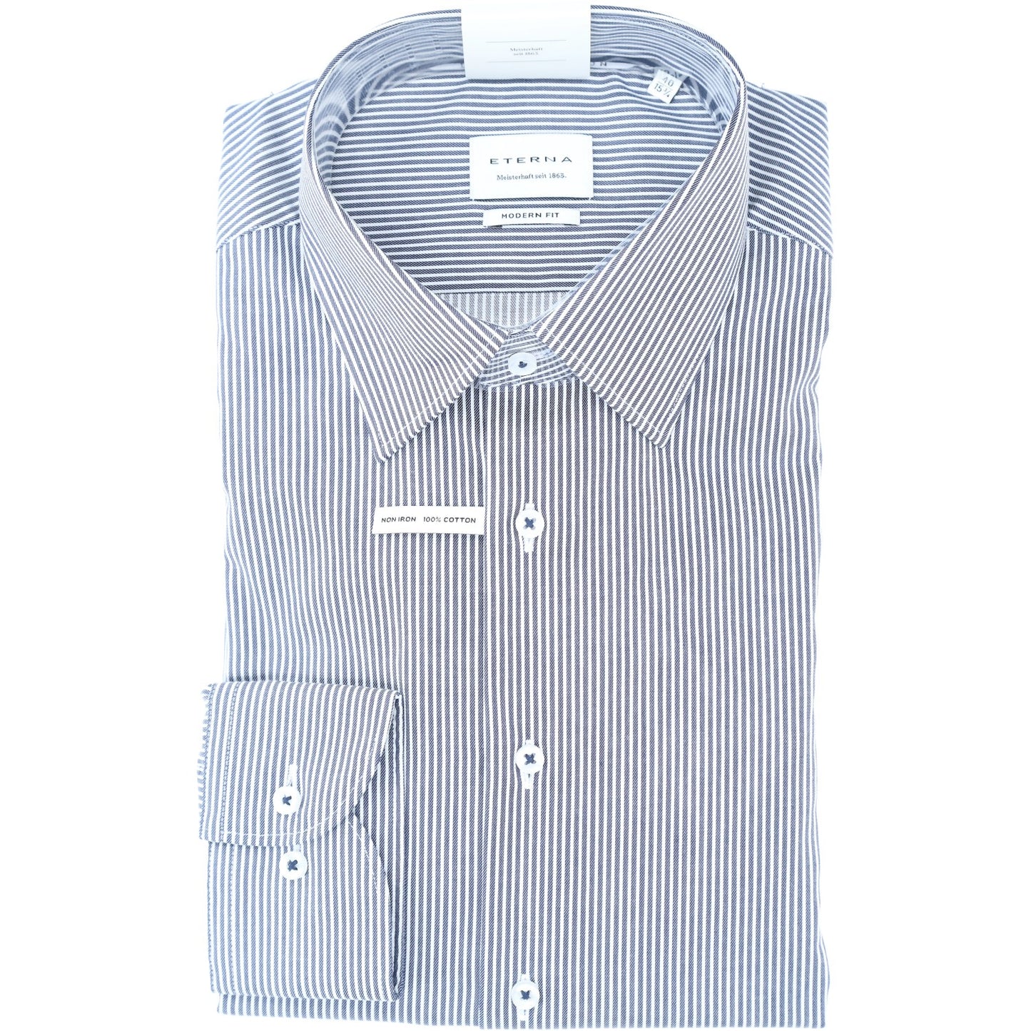 eterna Herren Hemd in blau