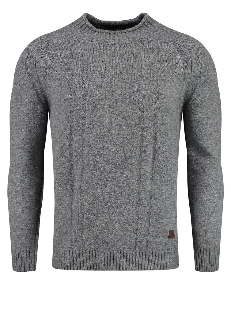 Key Largo Herren Pullover in grau