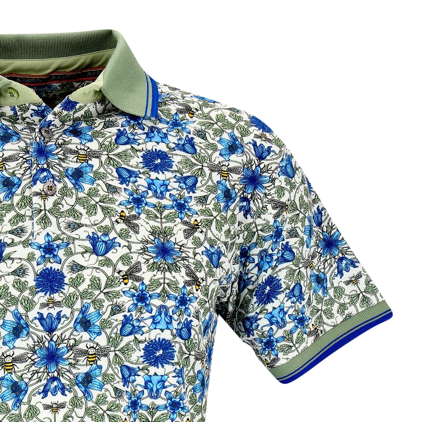 a Fish named Fred Herren Poloshirt in blau